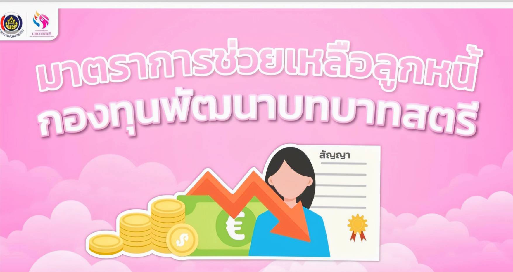 มาตราการช่วยเหลือลูกหนี้ กองทุนพัฒนาบทบาทสตรี