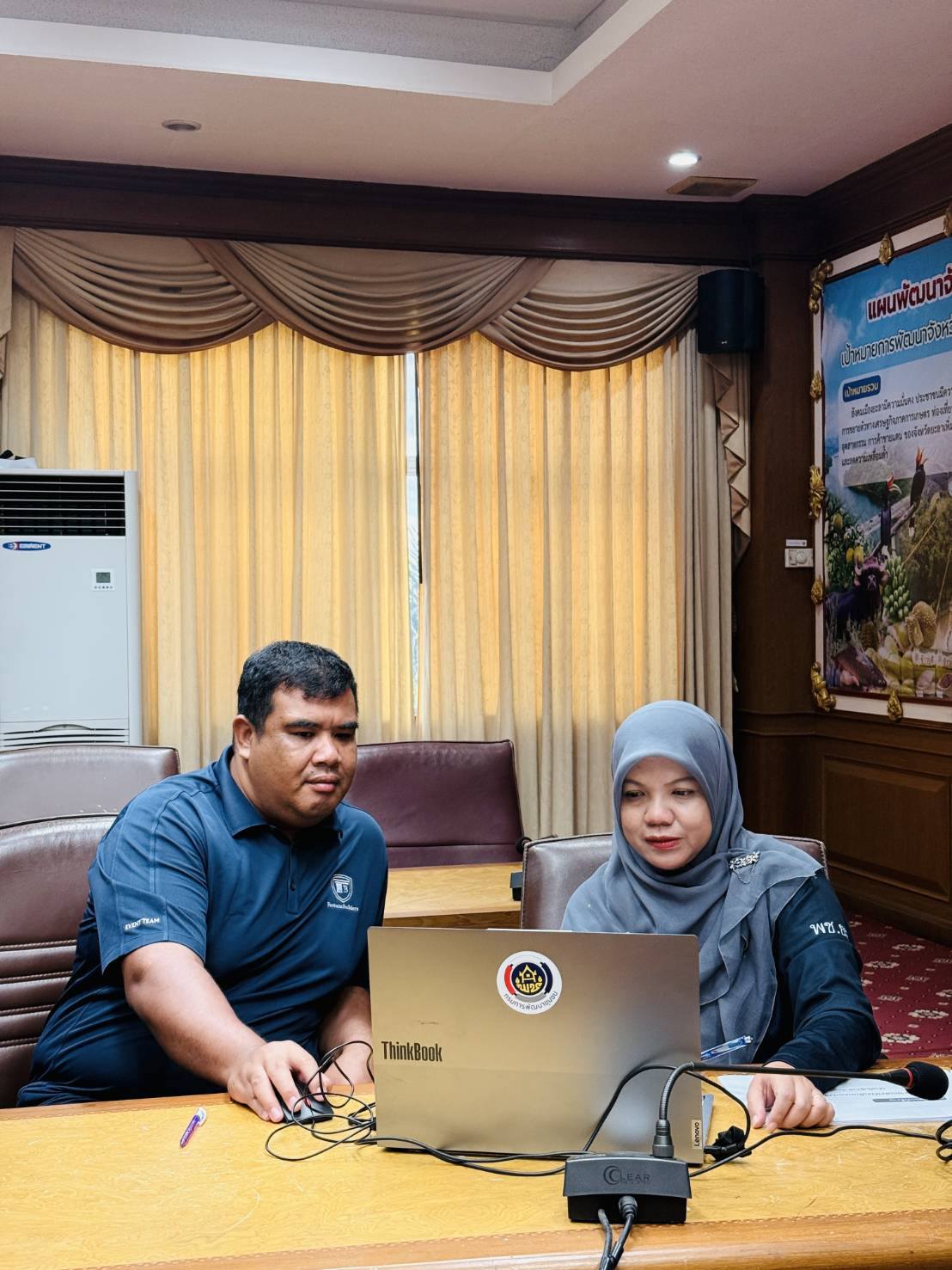 พช.ยะลา ร่วมบันทึกข้อมูล ในระบบติดตามและประเมินผลแห่งชาติ (eMANSCR)