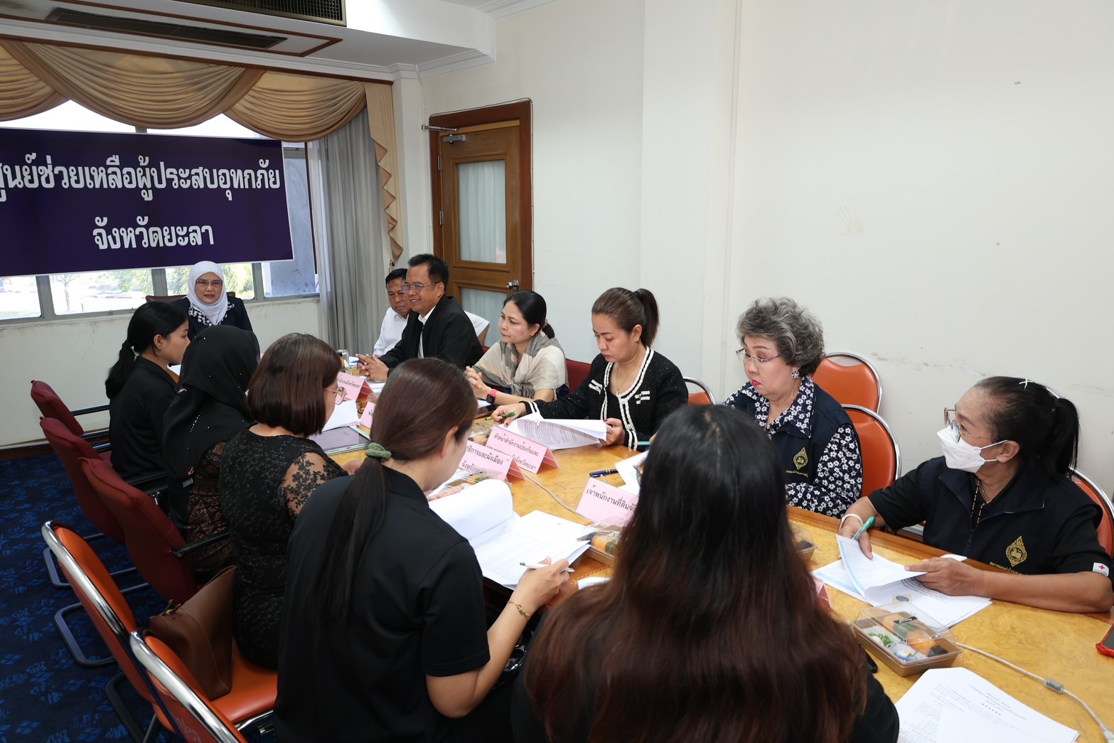 พช.ยะลา ร่วมประชุมคณะกรรมการพิจารณาคัดเลือกผู้สมควรได้รับทุนการศึกษาของชมรมแม่บ้านมหาดไทย จังหวัดยะลา ประจำปี 2569